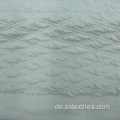 Polyester Spandex Mischung doppelseitig gestrickter Jacquard -Stoff
